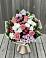 Букет цветов из: Альстромерии, Гвоздики, Розы и Хризантемы в Оричах