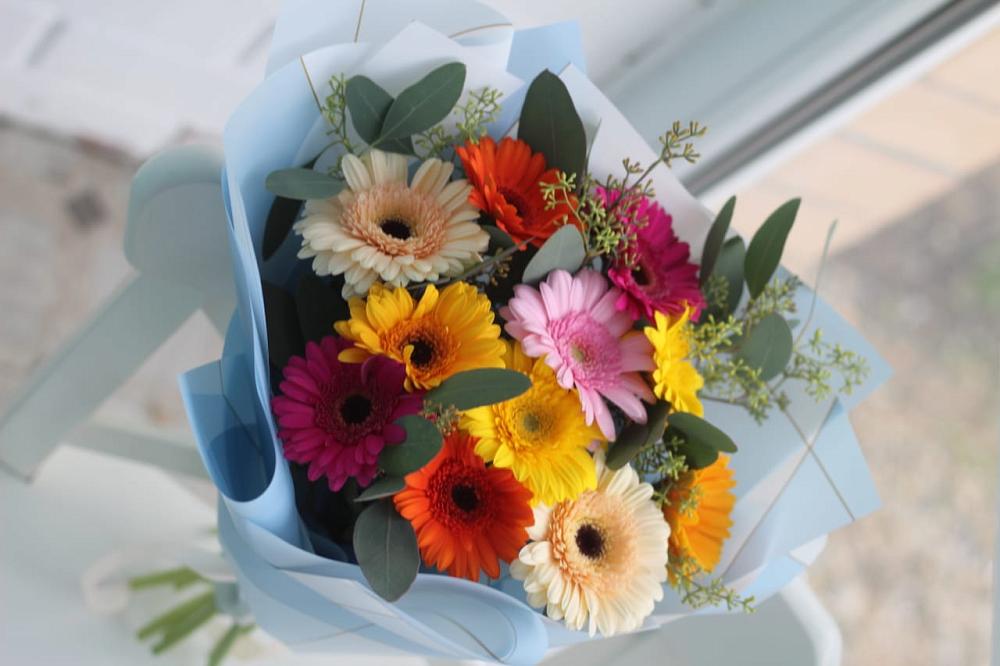 Букет цветов из: Герберы в Оричах