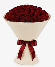 Букет 101 Бордовая роза Блэк Бакарра в Оричах