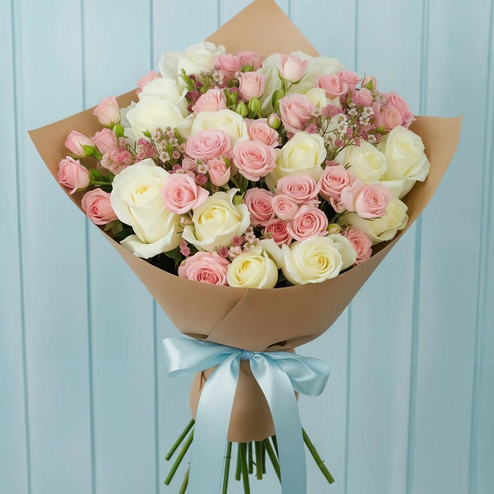 Букет цветов из: Розы в Оричах