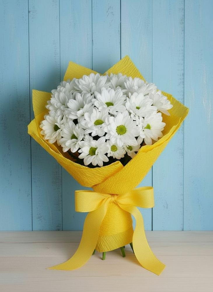 Букет цветов из: Хризантемы в Оричах