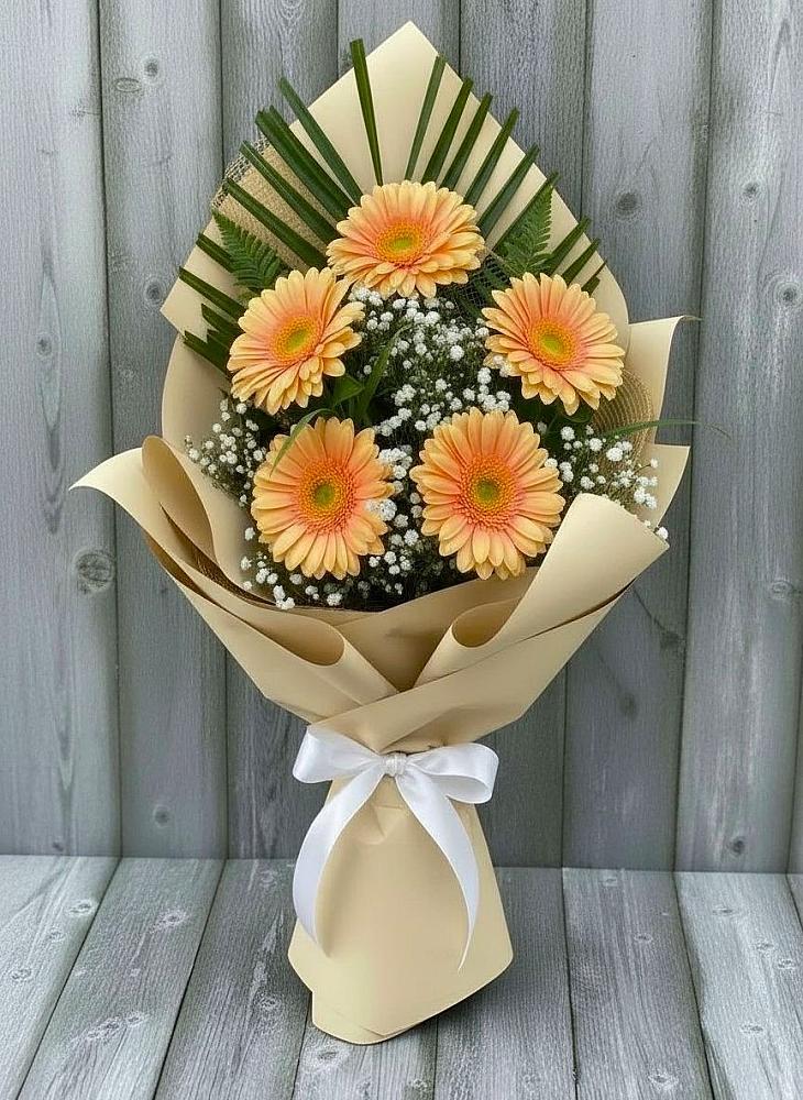 Букет цветов из: Герберы в Оричах
