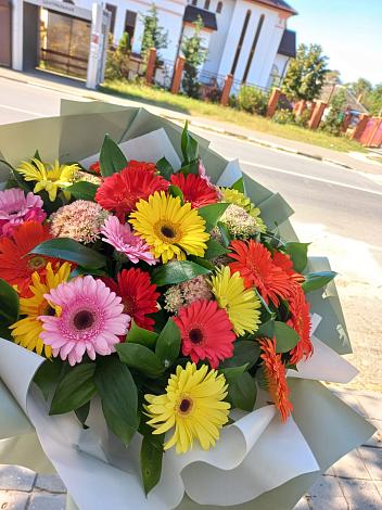 Букет цветов из: Герберы в Оричах