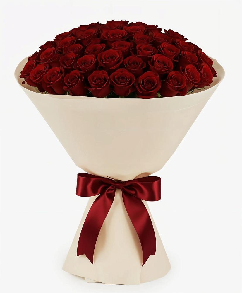 Букет 101 Бордовая роза Блэк Бакарра в Оричах