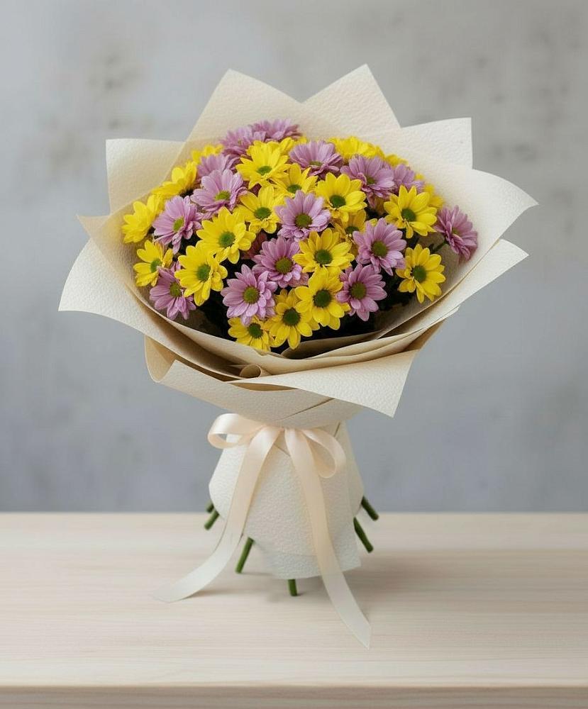 Букет цветов из: Хризантемы в Оричах