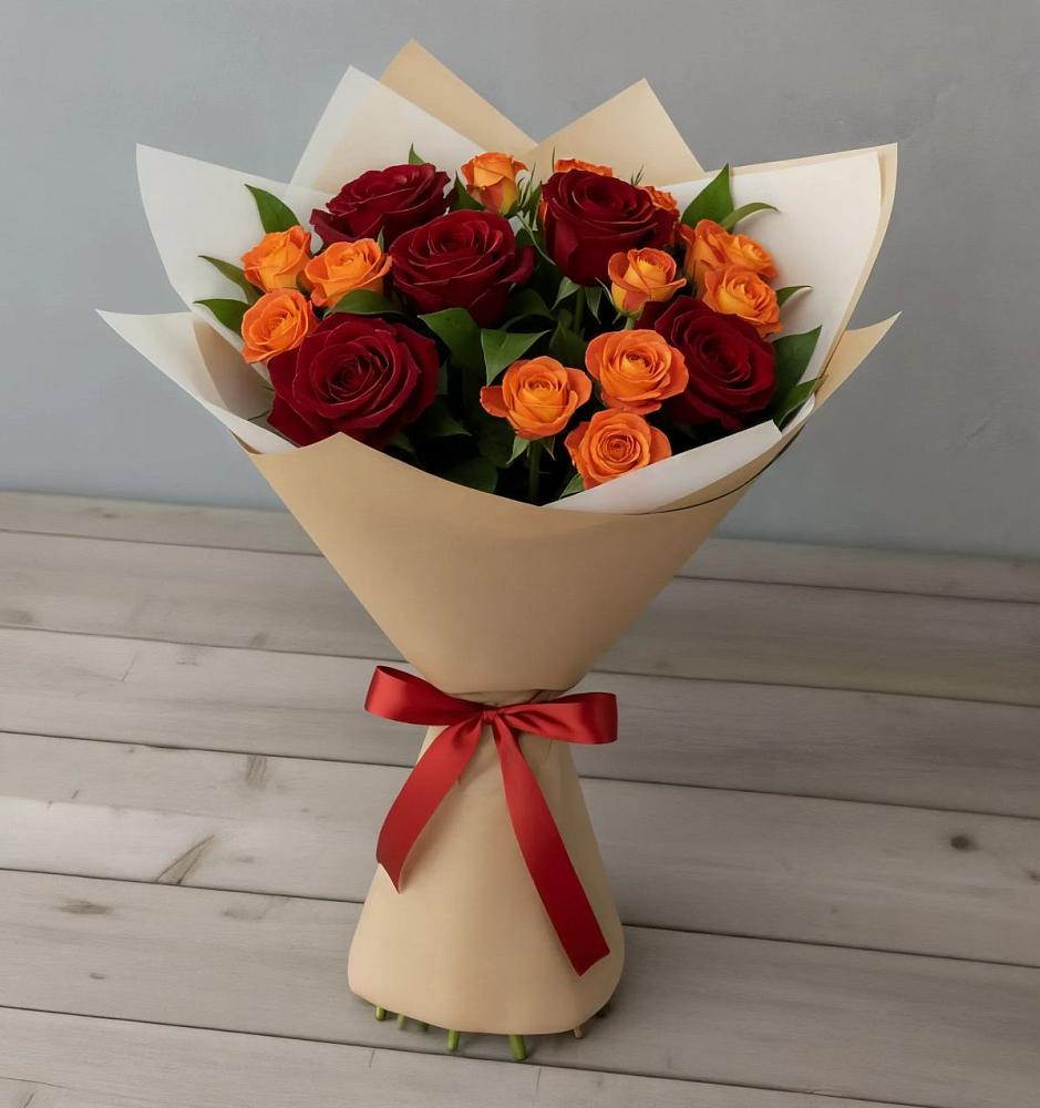 Букет Любовь и восторг в Оричах